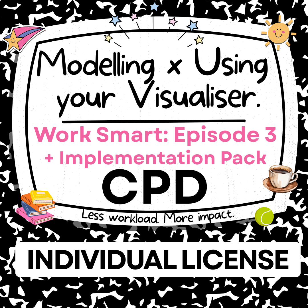 Modelling Strategies and Using your Visualiser | Work Smart CPD Session