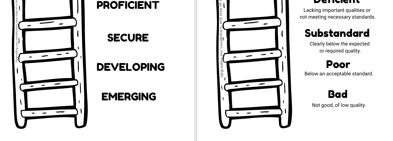 Vocabulary Ladders: Upgrading Literacy
