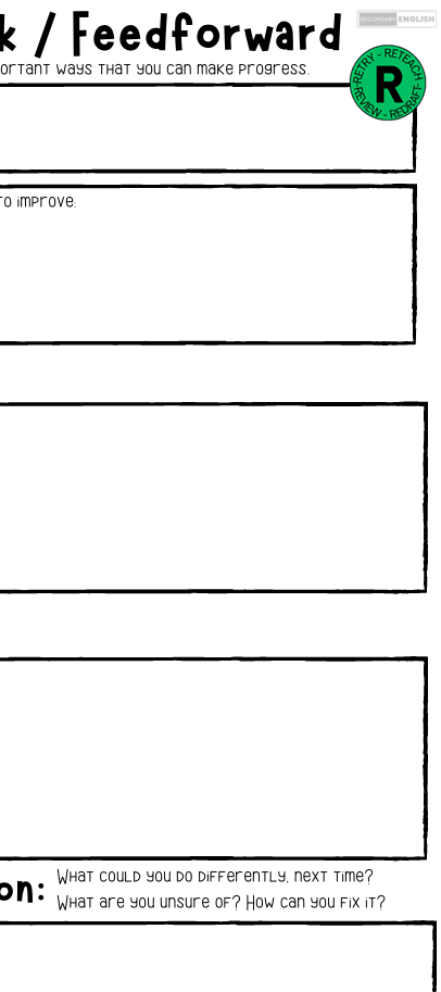 Feedback/Feed-forward Resource