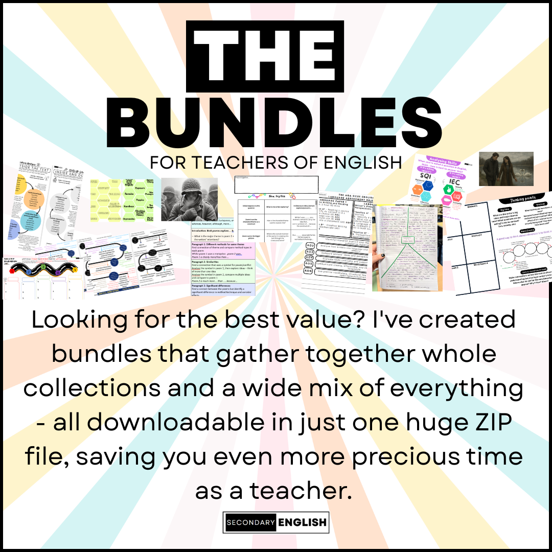 the bundles saving english teachers time