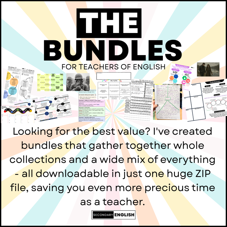 the bundles saving english teachers time