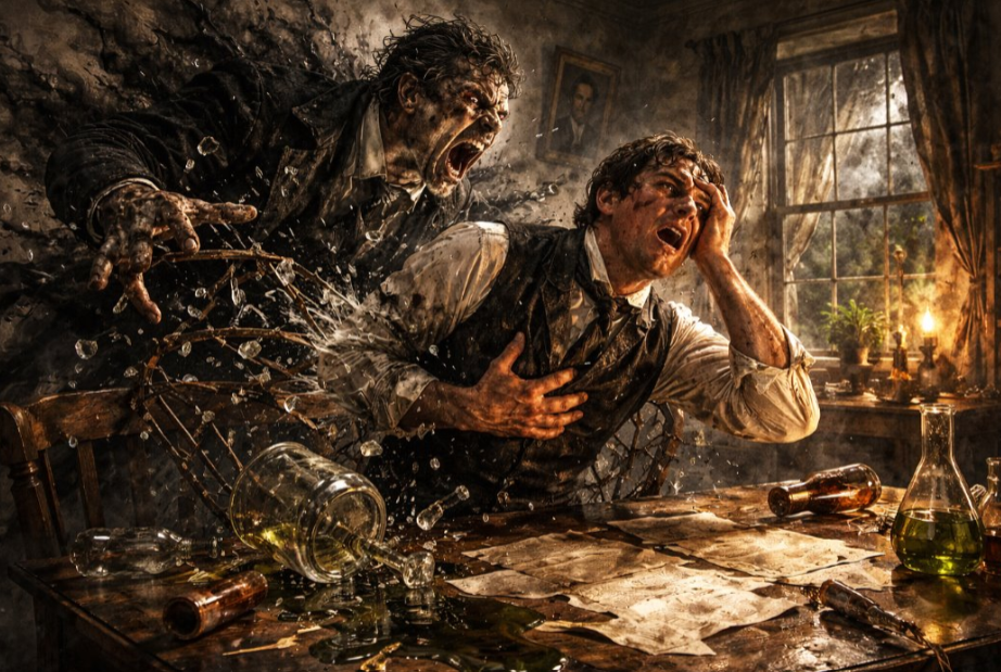 jekyll and hyde my devil had long been caged