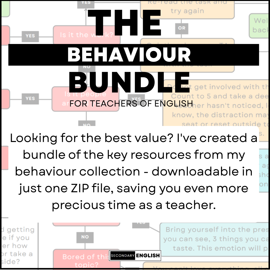 The Behaviour Bundle for English Teachers