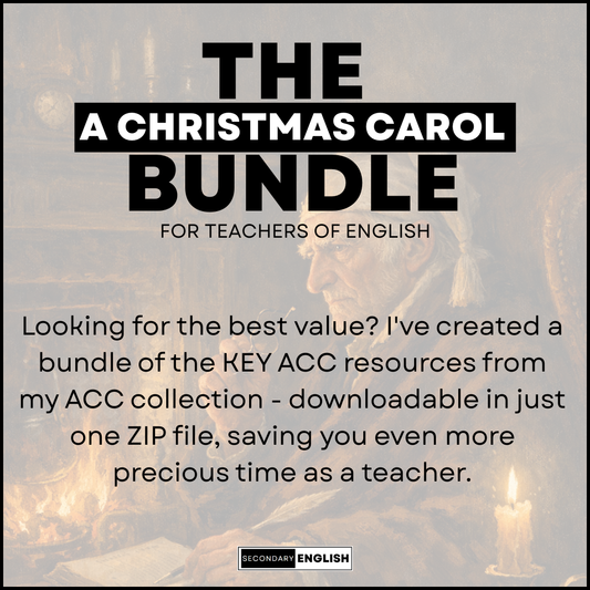 The A Christmas Carol Bundle for English Teachers