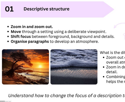 FULL Language Paper 1 Section A and B Walk-Through SOW (AQA)
