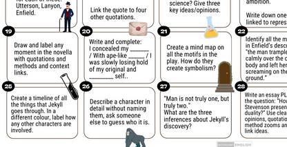 Daily Drills: Jekyll and Hyde. Revise, recall, retain. 