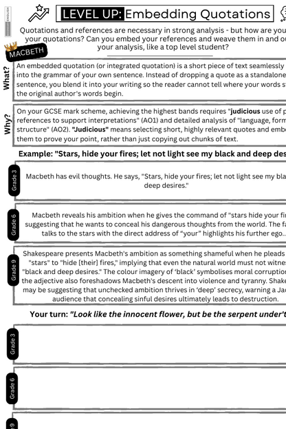 Embedding Quotations: Essay Writing Skills