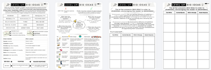 The Big Societal Ideas: Level Up - Writers' Intentions