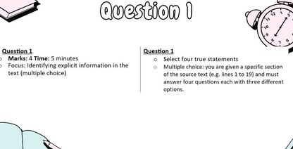 Language Paper 1 Overview Slides (AQA)