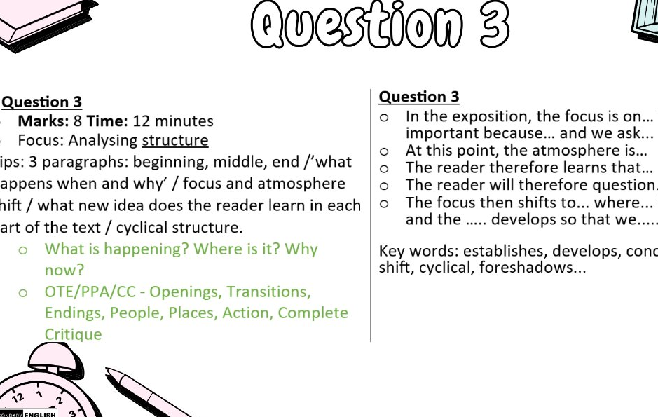 Language Paper 1 Overview Slides (AQA)