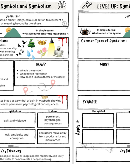 Close Analysis: Symbols and Symbolism - LEVEL UP!