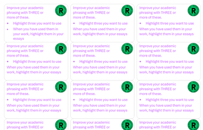 Scaffold: Academic Phrasing Prompt