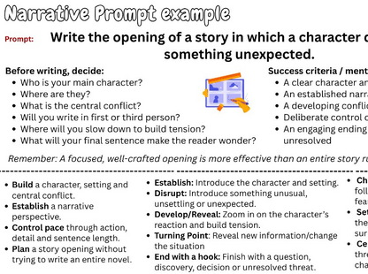GCSE English Language Paper 1 Writing Section B