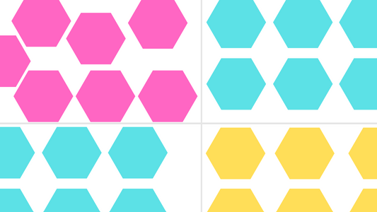 The Blank Template Hexagon Game