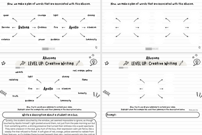 Allusions in Creative Writing: Semantic Fields and Extended Metaphors