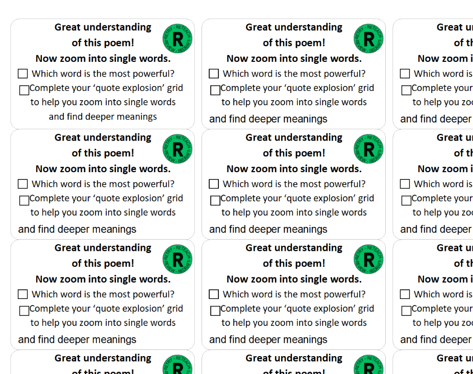 feedback sticker templates 