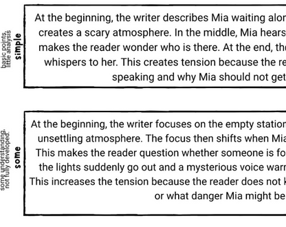 FULL Language Paper 1 Section A and B Walk-Through SOW (AQA) teacher resource