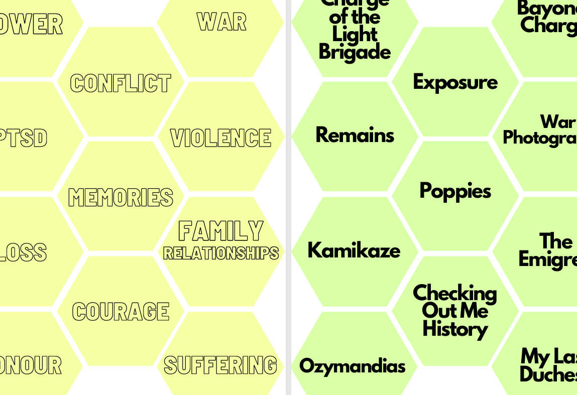 Anthology Poetry: The Hexagon Game