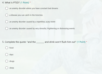 Anthology Poetry: P+C Quizzes for Teams